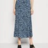 B.young Joella Slit Skirt- Maxirok - Little Boy Blue Mix