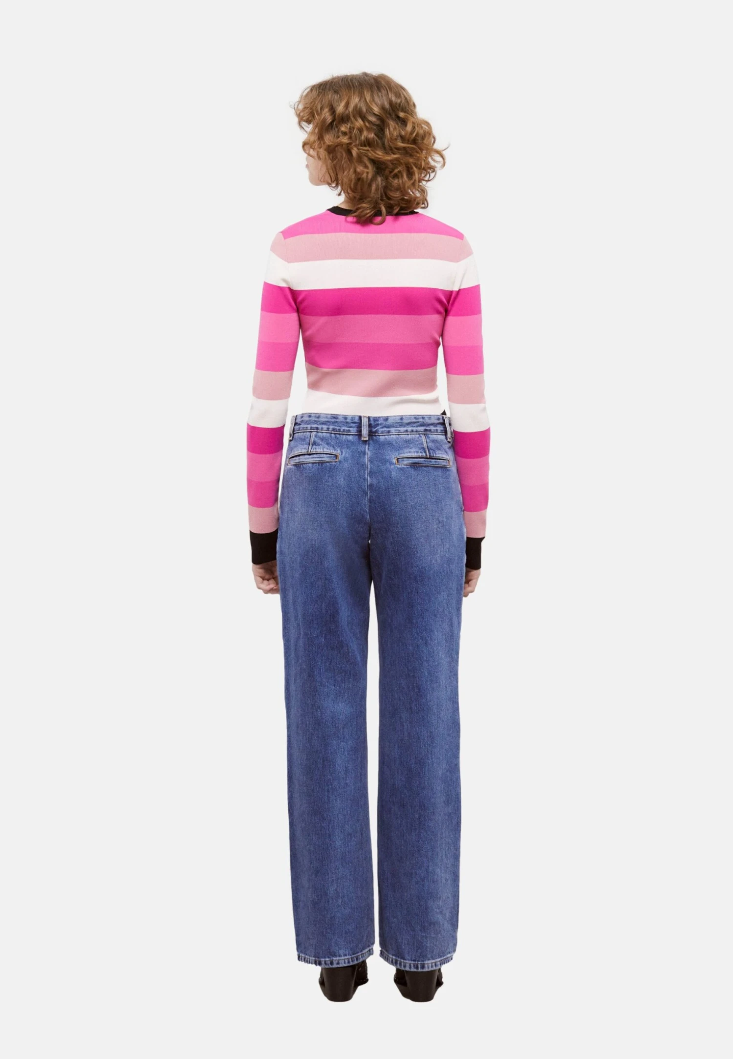 THE KOOPLES Straight Leg Jeans - Blue Denim 3 THE KOOPLES Straight Leg Jeans - Blue Denim - Afbeelding 3