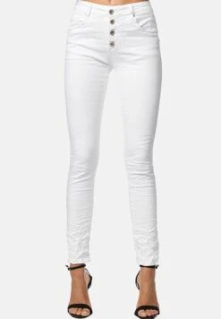 Slim Fit Jeans - Weiss
