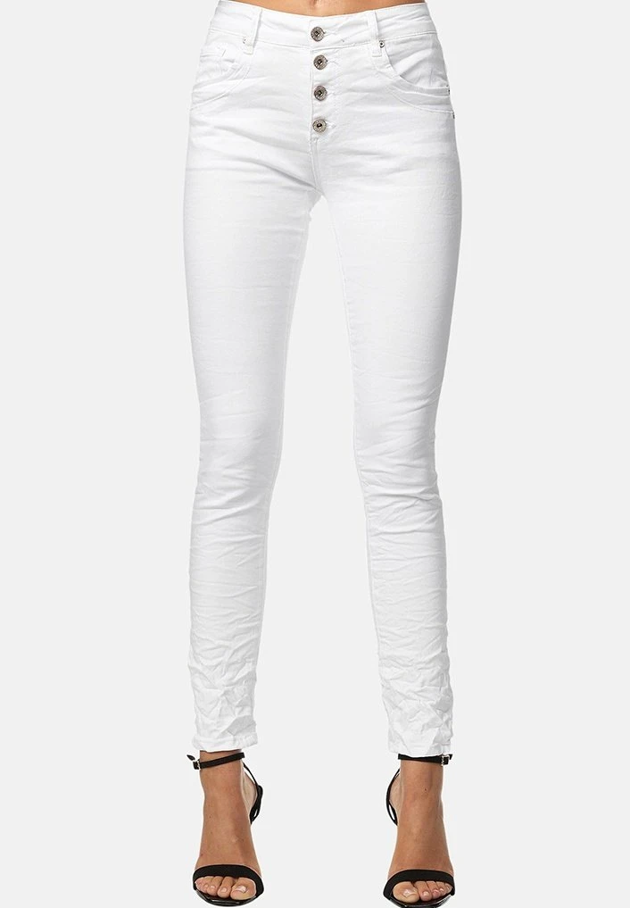 Slim Fit Jeans - Weiss 1 Slim Fit Jeans - Weiss