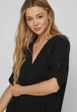 Vila Langärmeliges - Jurk - Black -Only Mode Winkel 551f8d374a9c4f77bc0bce9e60eea06d