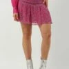 Goosecraft Gc Lolita - Fuchsia - Maat - Minirok - Fuchsia