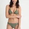 Buffalo Triangle Set - Bikini - Oliv