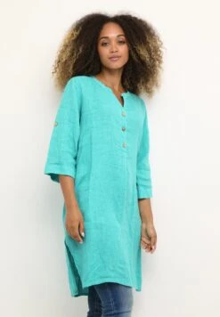 Cream Crbellis Caftan Mollie Fit - Jurk - River Blue