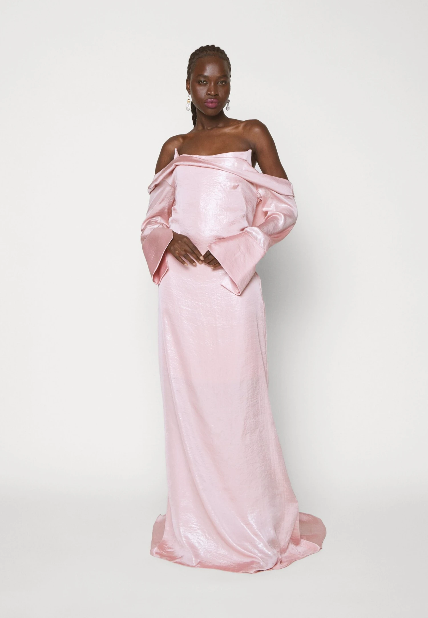 Corset Dress - Galajurk - Pink 4 Corset Dress - Galajurk - Pink - Afbeelding 4