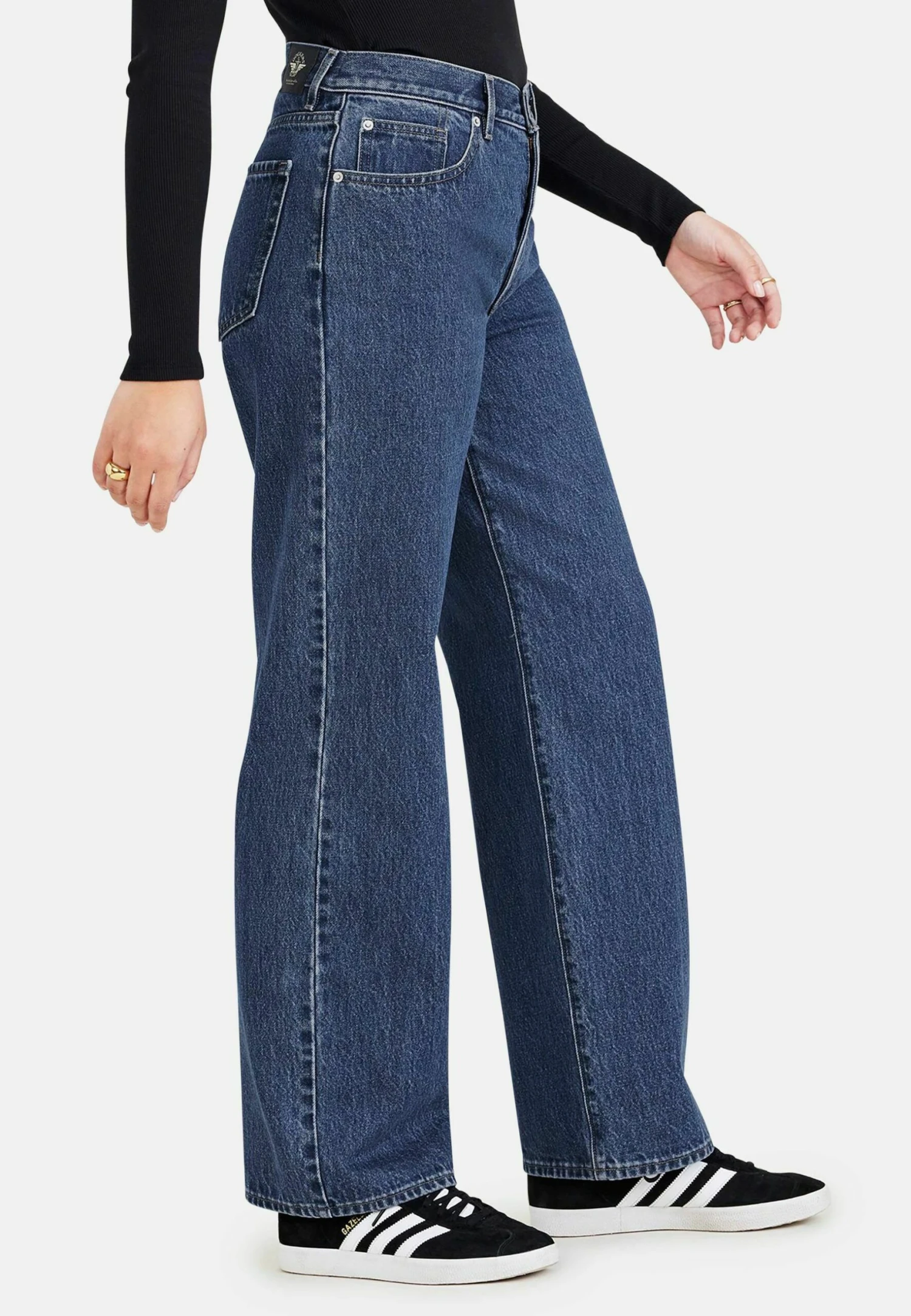 Dockers Relaxed Fit Jeans - Medium Indigo StonewashBlue 4 Dockers Relaxed Fit Jeans - Medium Indigo StonewashBlue - Afbeelding 4