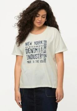 Ulla Popken Rundhals Halbarm - T-Shirt Print - Offwhite 8 Ulla Popken Rundhals Halbarm - T-Shirt Print - Offwhite -Only Mode Winkel 5627d601b97a4a22b69f77f1e580d49d