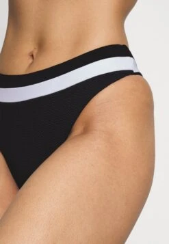 Seafolly Slice Of Splice Spliced High Rise - Bikinibroekje - White/Black -Only Mode Winkel 569a2432db20480b9f36d2daebe51549