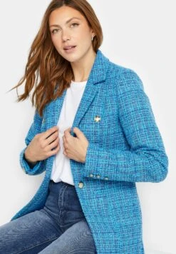 Boucle- Halflange Jas - Blue -Only Mode Winkel 56d4095db7a04f098457c1fe8ee8f68c