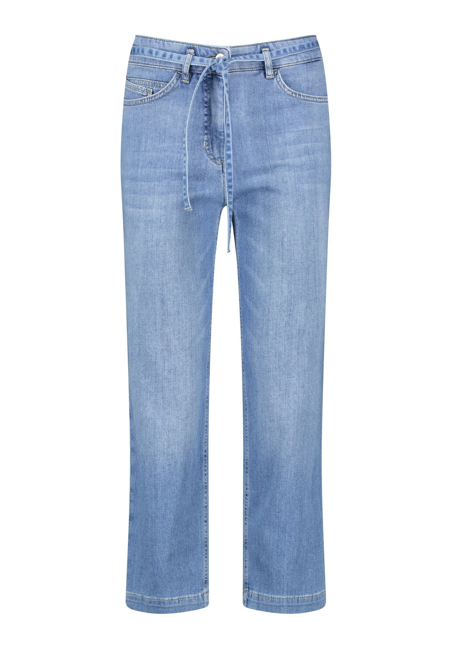 Straight Leg Jeans - Blau Denim Mit Use 6 Straight Leg Jeans - Blau Denim Mit Use - Afbeelding 6