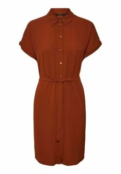 Vero Moda Blousejurk - Madder Brown 9 Vero Moda Blousejurk - Madder Brown -Only Mode Winkel 5737eb5db59f4e8db9c664a08c3c5c36