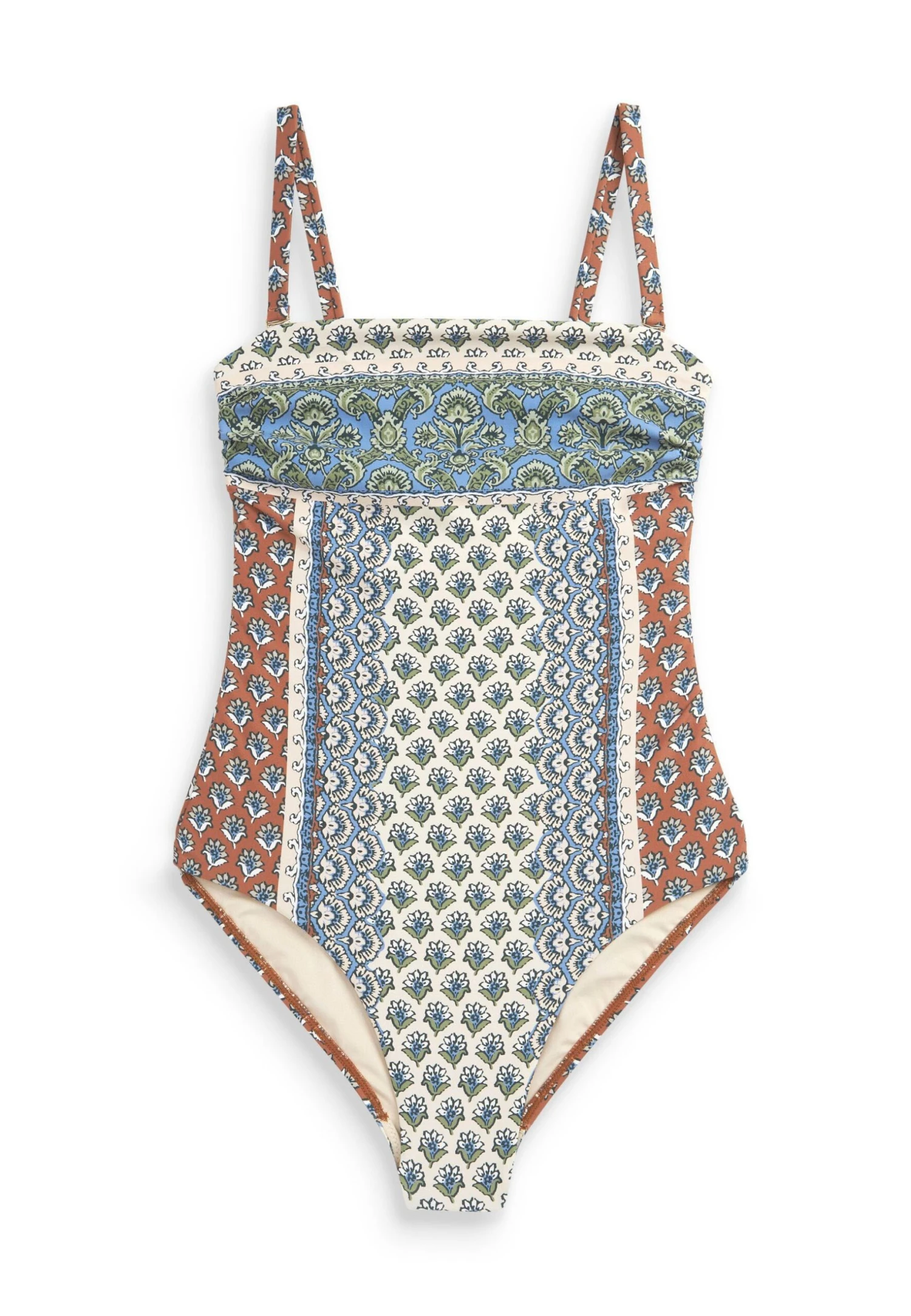 Next Tummy Control Standard - Badpak - Green Woodblock 6 Next Tummy Control Standard - Badpak - Green Woodblock - Afbeelding 6