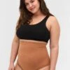 Zizzi Hochtaillierter - Shapewear - Café Au Lait
