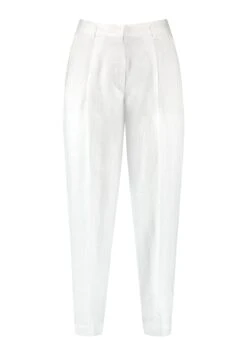 Gerry Weber 7/8 Trousers With Pleat - Broek - Weiß Weiß -Only Mode Winkel 57c4a845d64b4466bcc8ae7c80ed8a2a
