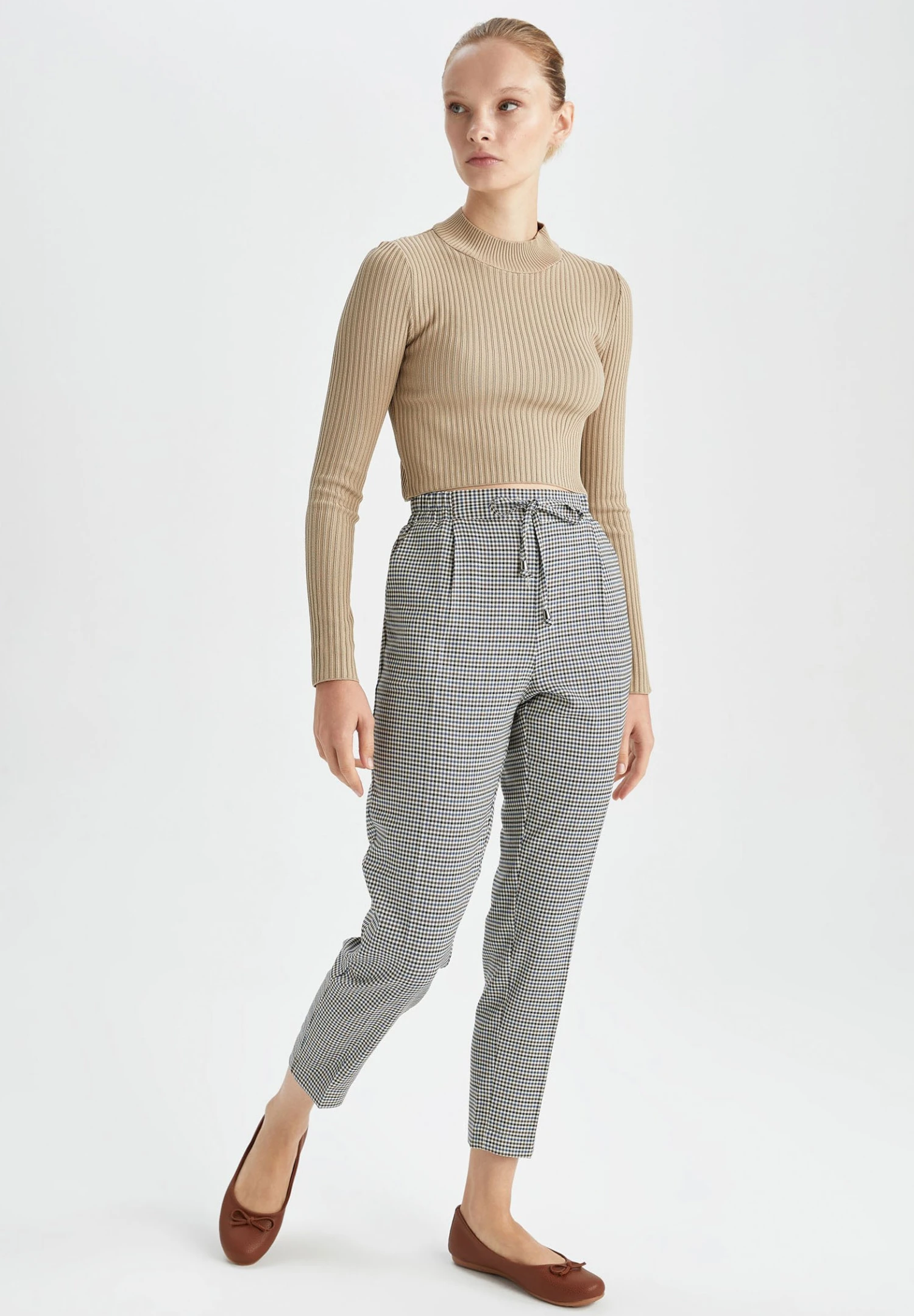 DeFacto Jogger Fit - Broek - Beige 2 DeFacto Jogger Fit - Broek - Beige - Afbeelding 2