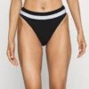 Seafolly Slice Of Splice Spliced High Rise - Bikinibroekje - White/Black