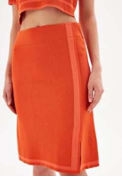 Taisia - A-Lijn Rok - Cinnamon -Only Mode Winkel 5982fe907c9144db8d888d0e5d0d818a