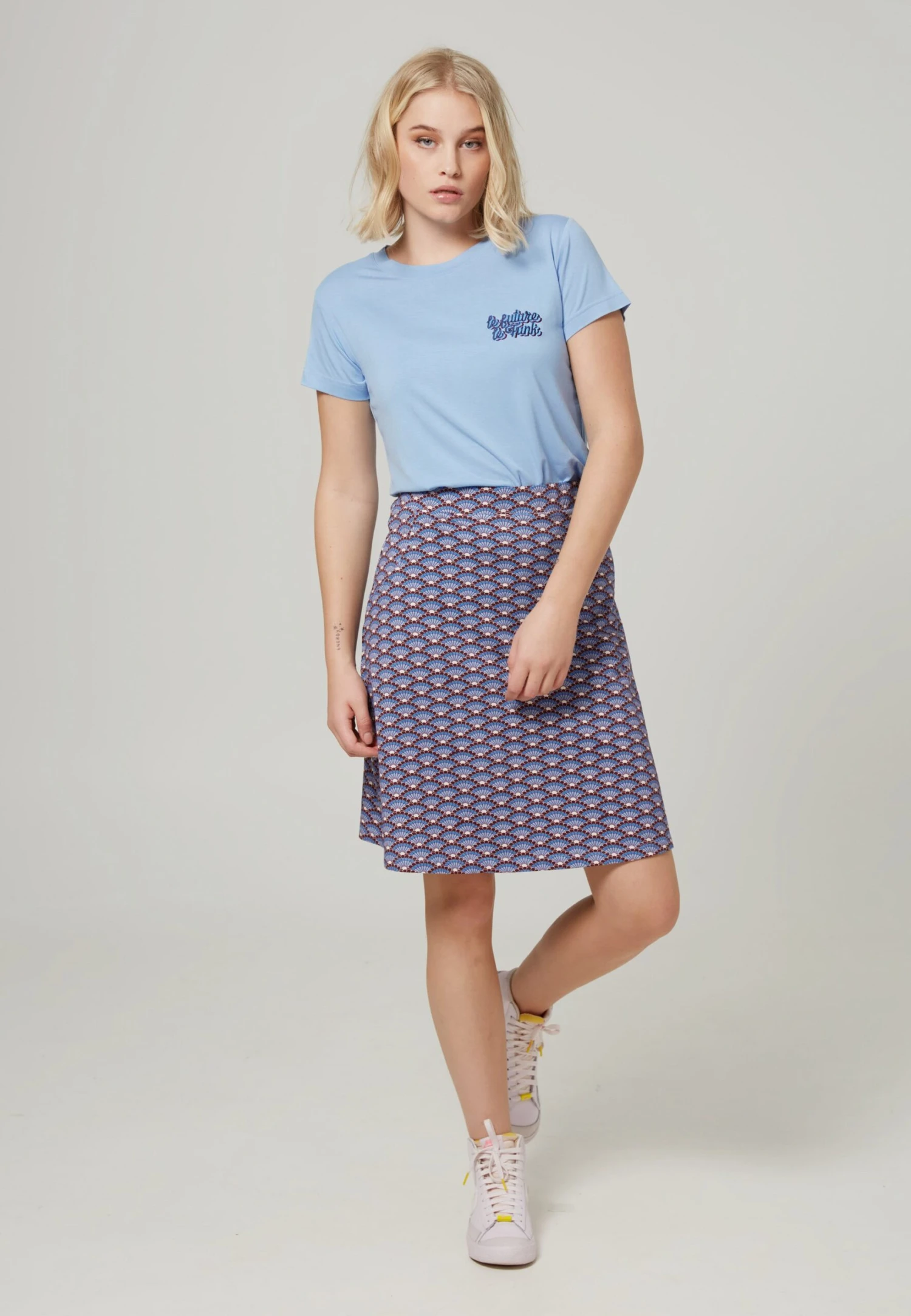 Baltimore - A-Lijn Rok - Multicoloured 2 Baltimore - A-Lijn Rok - Multicoloured - Afbeelding 2