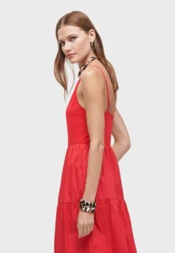 Maxi-Jurk - Red 6 Maxi-Jurk - Red -Only Mode Winkel 5a11692119f244579fa755291dd80826