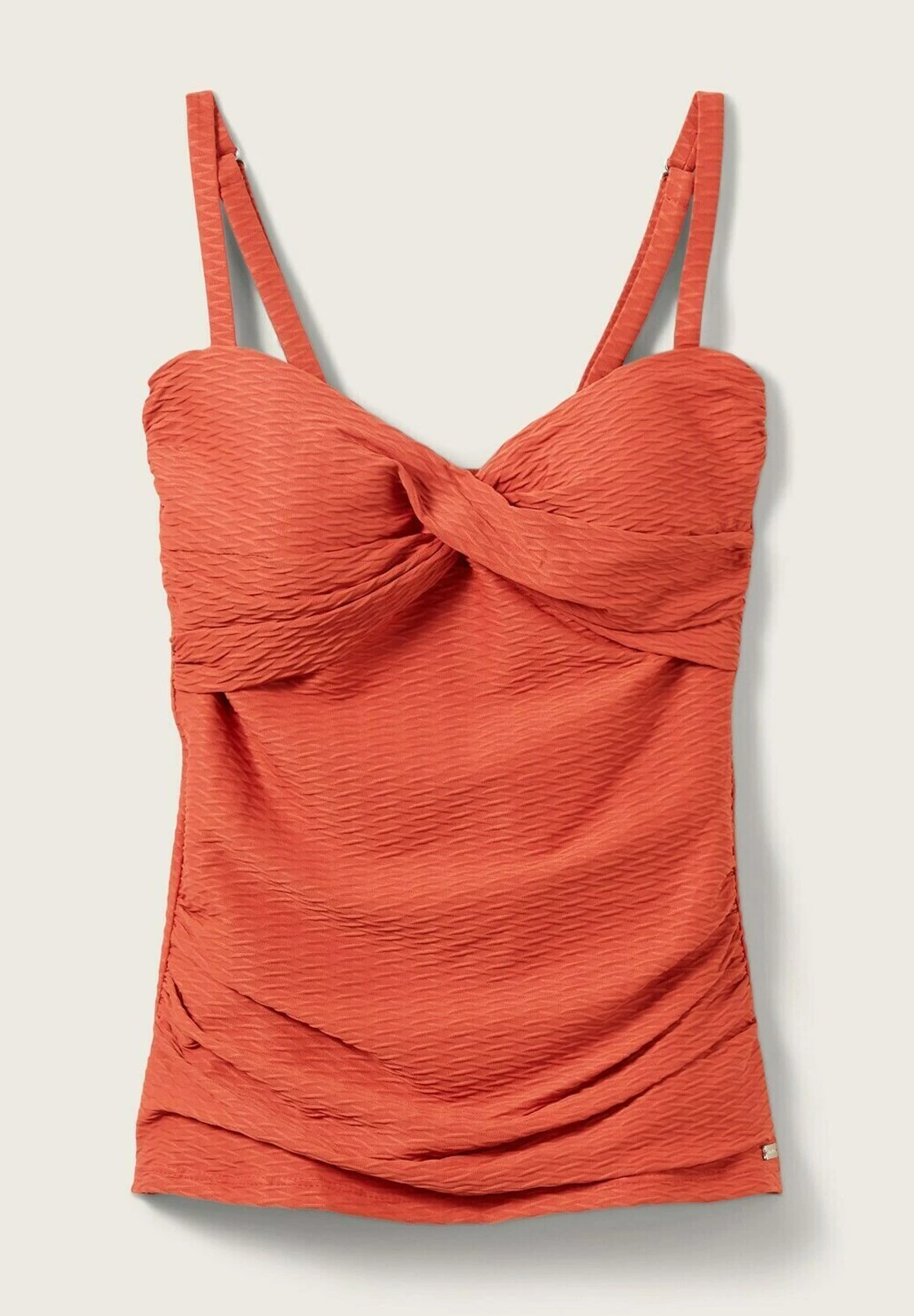 Tom Tailor Tankini Mit Struktur - Bikinitop - Burned Red 6 Tom Tailor Tankini Mit Struktur - Bikinitop - Burned Red - Afbeelding 6