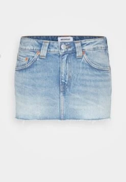 WEEKDAY Ceinture Skirt - Jeansrok - Blue Delight -Only Mode Winkel 5aebce48196745de8b98d64103a55d13