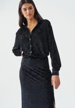 Calli Shevaun - Maxirok - Black Zebra -Only Mode Winkel 5b45ba935c4445108c80b32f576ab542