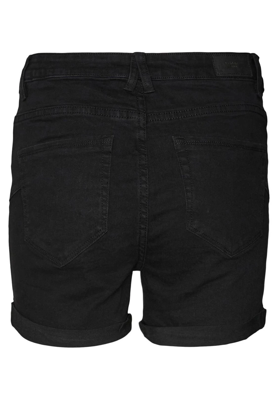 Vero Moda Vmluna Fold Mix - Jeansshort - Black 2 Vero Moda Vmluna Fold Mix - Jeansshort - Black - Afbeelding 2