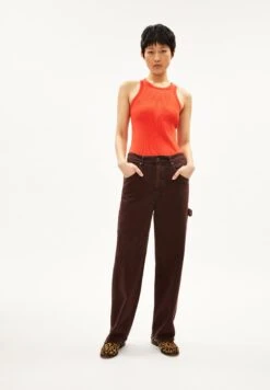 Armedangels Kanitaa Kanitaa - Top - Emergency Red -Only Mode Winkel 5b81367a0f794124919c5803cb3bd5ea