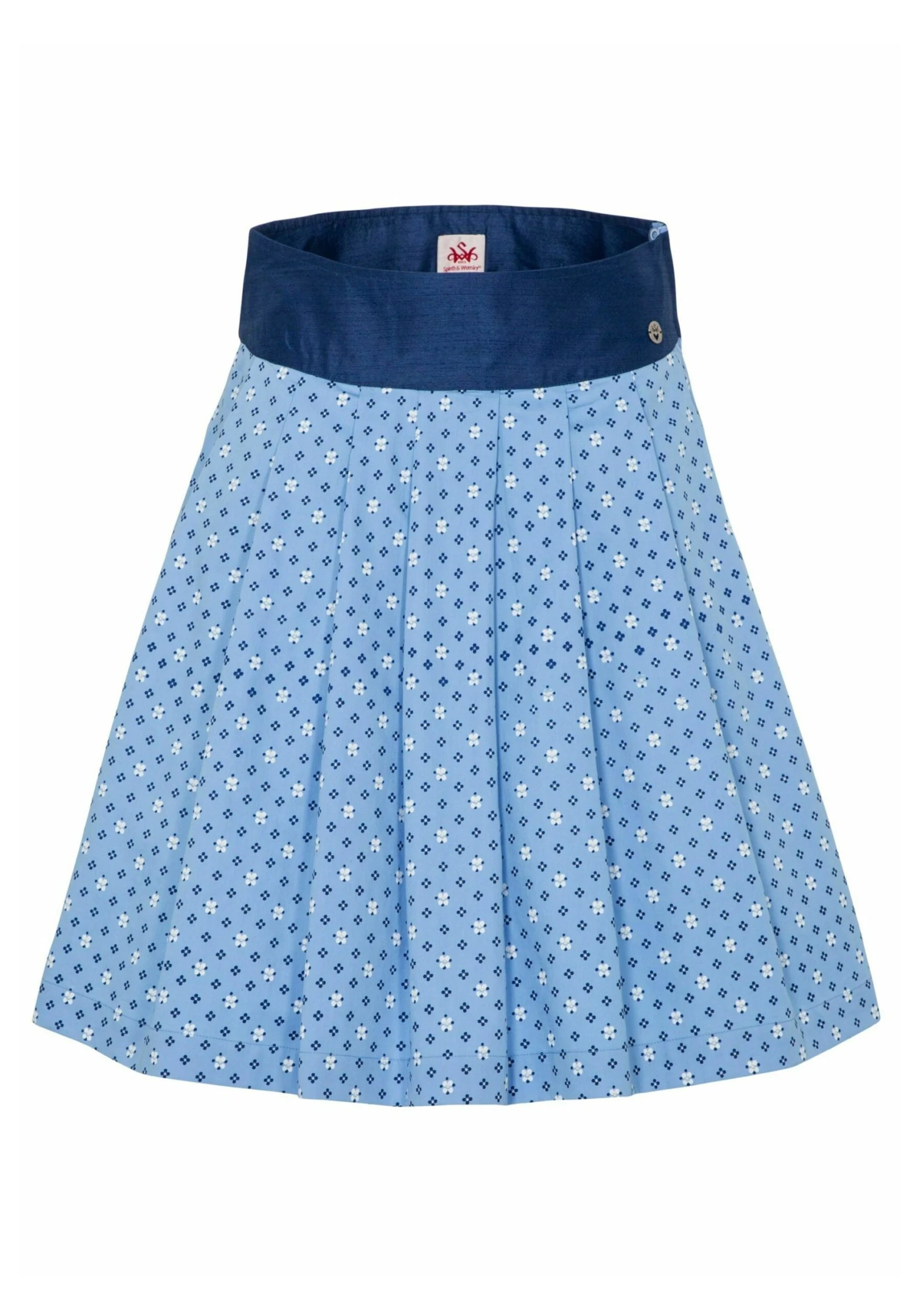 Spieth & Wensky Alexandra-Rock D - A-Lijn Rok - Blau 6 Spieth & Wensky Alexandra-Rock D - A-Lijn Rok - Blau - Afbeelding 6