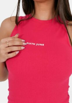 SIXTH JUNE Ribbed - Etui-Jurk - Pink 9 SIXTH JUNE Ribbed - Etui-Jurk - Pink -Only Mode Winkel 5bb3e688f7234e4181c3a1ba7c9c0055