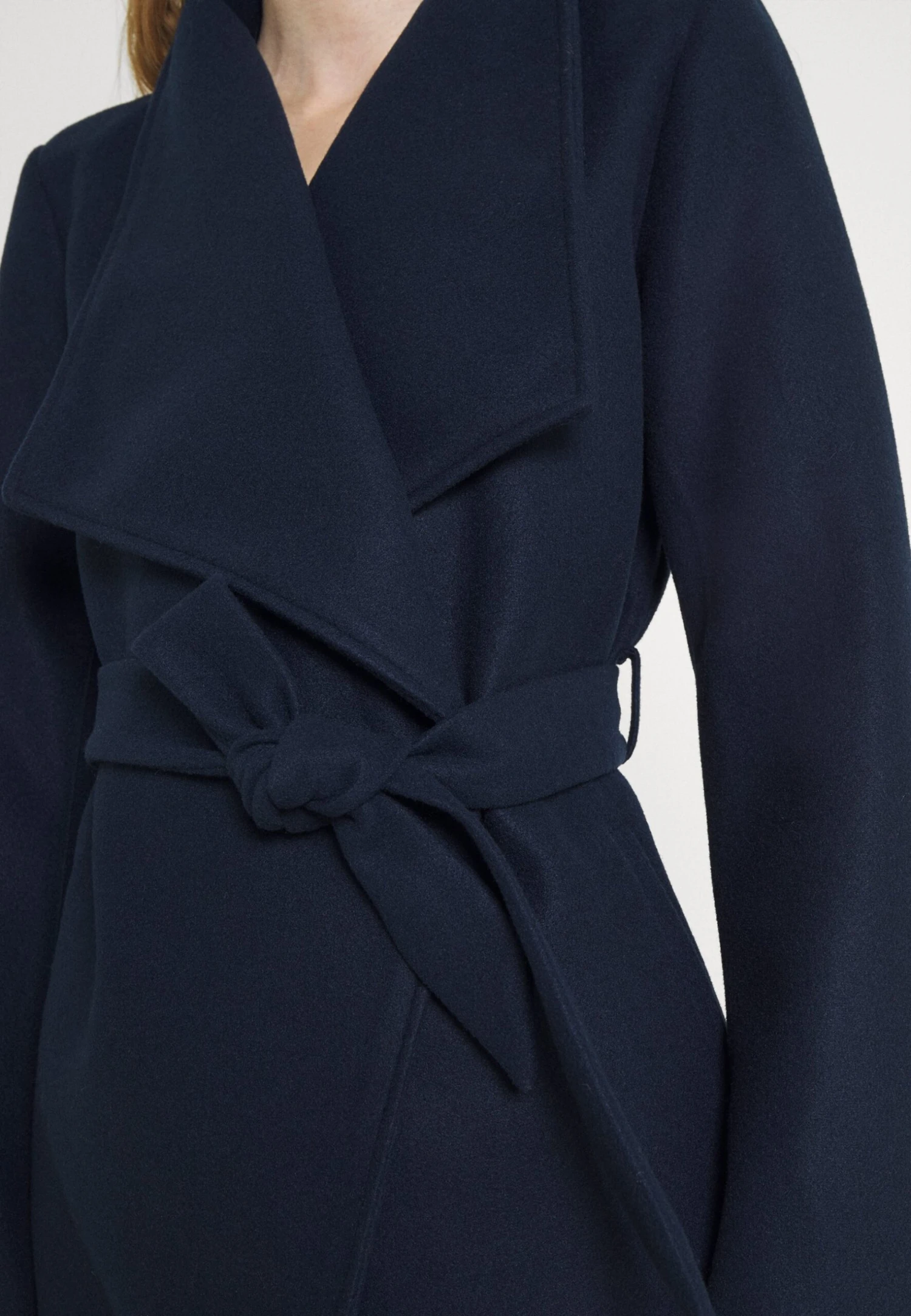 Vila Vicooley Collar Belt Noos - Halflange Jas - Navy 6 Vila Vicooley Collar Belt Noos - Halflange Jas - Navy - Afbeelding 6