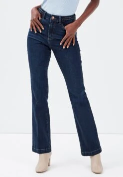 Bootcut Jeans - Raw Denim