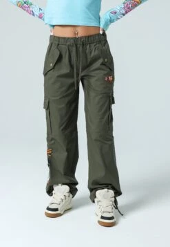 Ed Hardy Tokyo Geisha - Cargobroek - Dusty Olive -Only Mode Winkel 5c2d29e4b8334305946dc42b658a7ecf