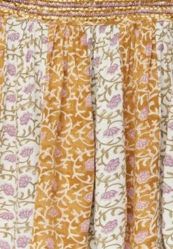 PULL & BEAR Asymmetric - Plooirok - Ochre -Only Mode Winkel 5c38aac238c747ffaea6a00267f08c74