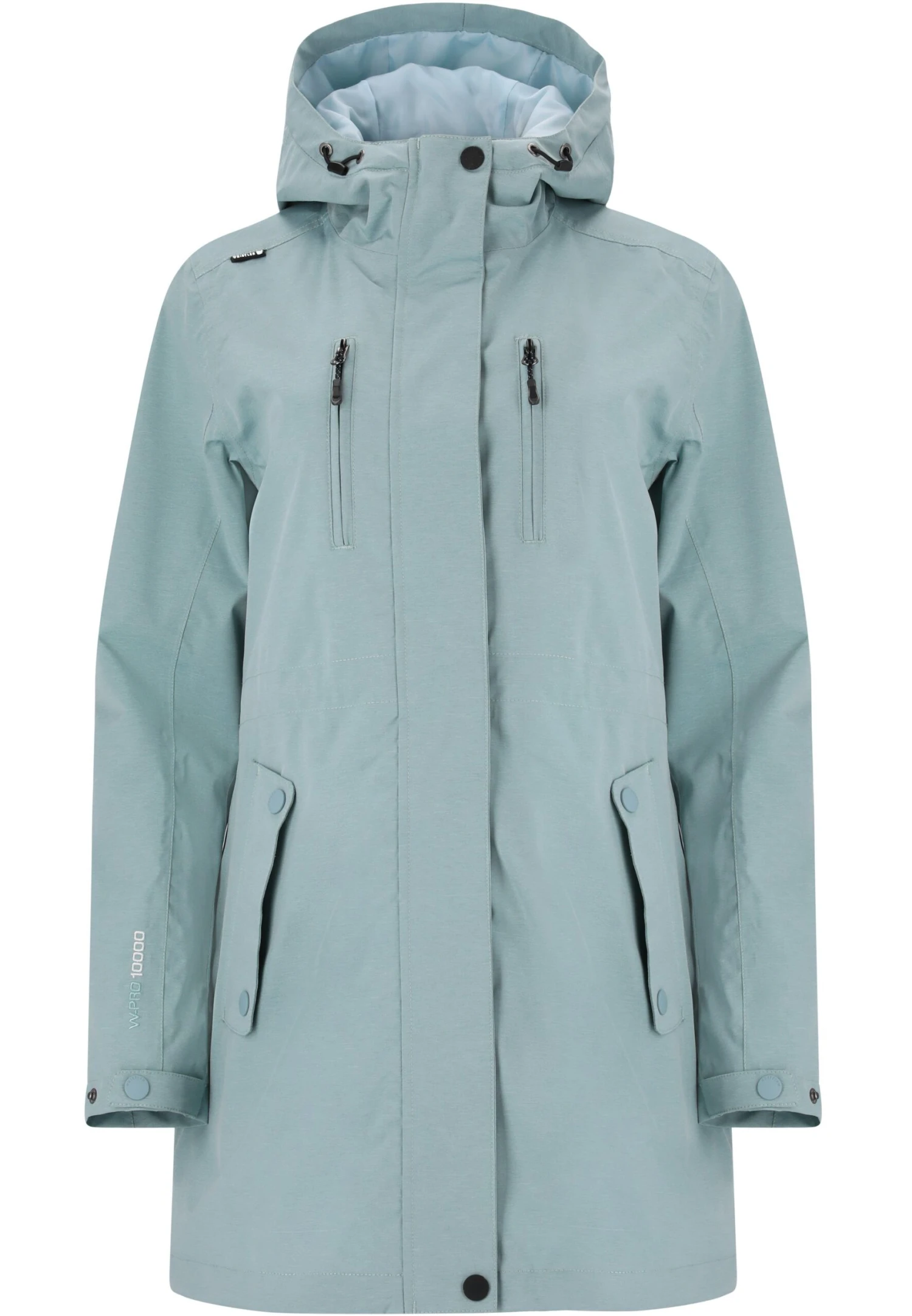 Whistler Regenmantel Leia W W-Pro 10000 - Parka - Lichtblauw 6 Whistler Regenmantel Leia W W-Pro 10000 - Parka - Lichtblauw - Afbeelding 6