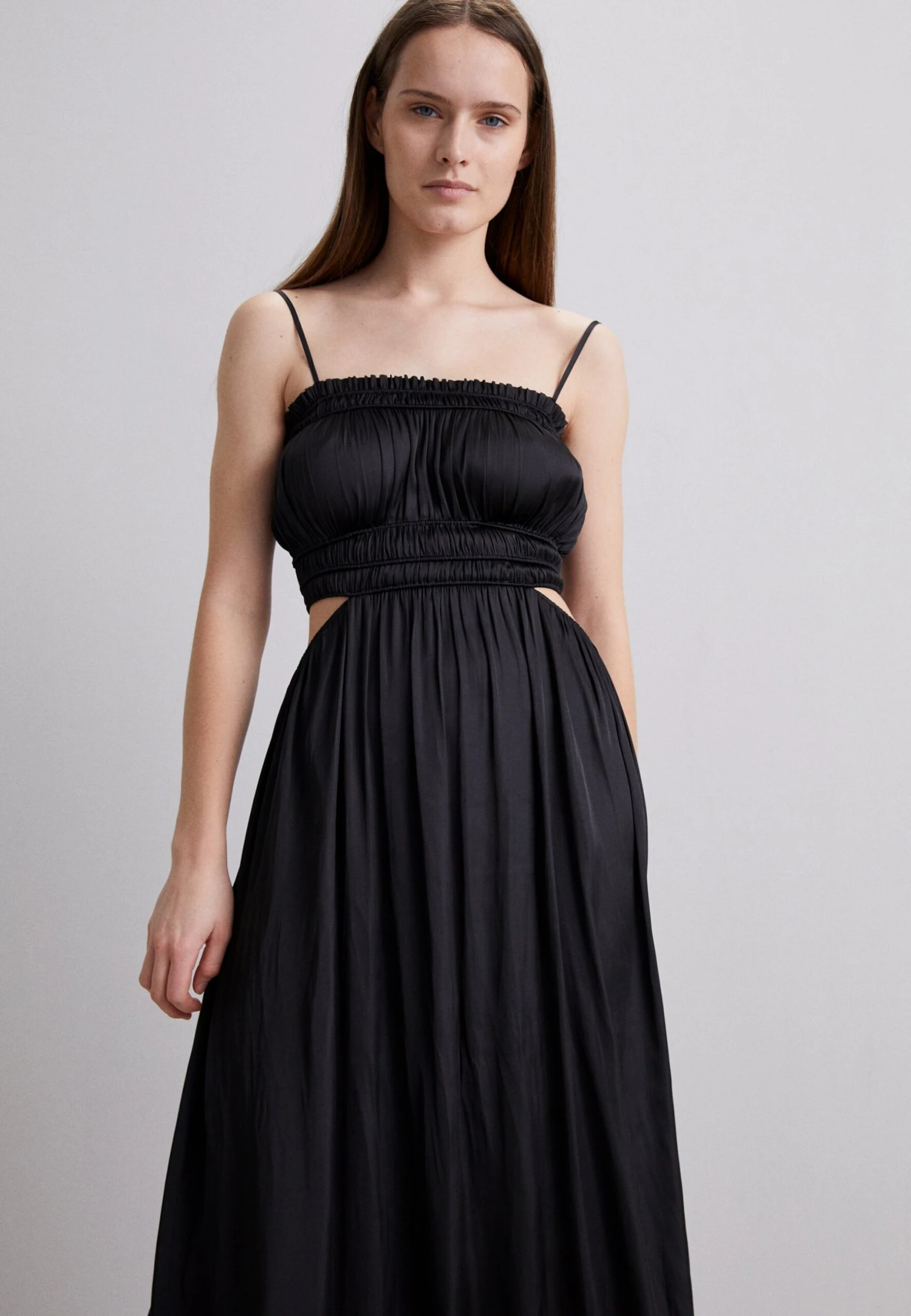 Maje Maxi-Jurk - Black 3 Maje Maxi-Jurk - Black - Afbeelding 3