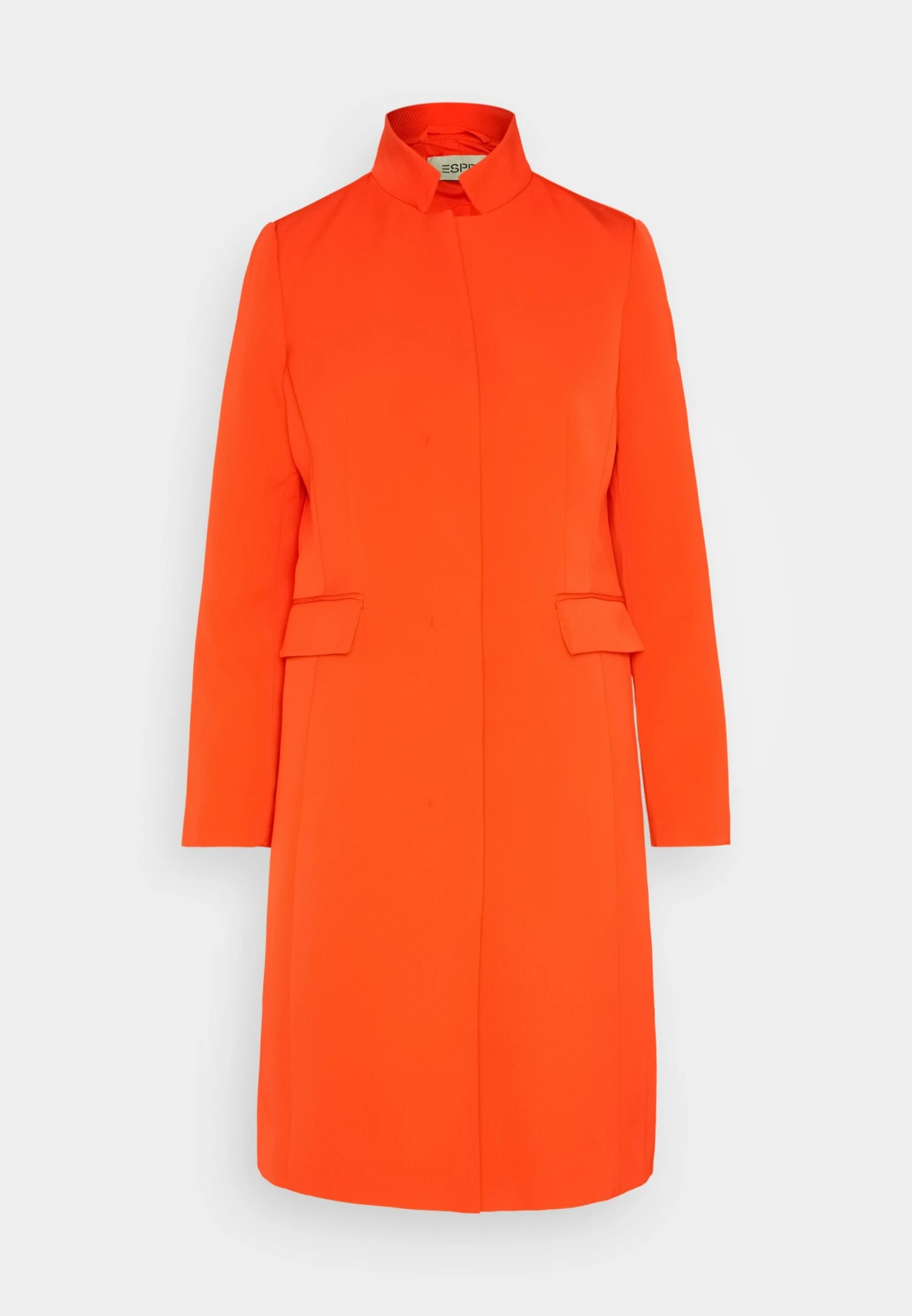 ESPRIT Fem Twill Ct - Mantel - Orange Red 5 ESPRIT Fem Twill Ct - Mantel - Orange Red - Afbeelding 5