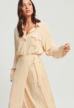 Calli Marlow- Wikkelrok - Orange Stripe -Only Mode Winkel 5ce03f66ab0745fabcc3ab38c081521d