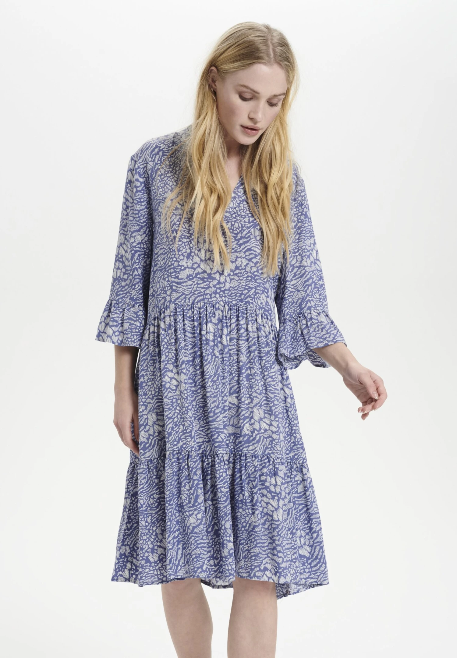 Saint Tropez Eda- Jurk - Velvet Stroke 1 Saint Tropez Eda- Jurk - Velvet Stroke