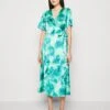 Object Objsumai Elin Wrap Dress - Jurk - Fern Green