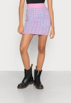 Vila Vichekina Short Skirt - Minirok - Kentucky Bluechecks