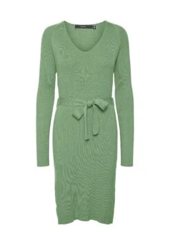 Vero Moda Ls Short V-Nck Belt Rep - Etui-Jurk - Loden Frost -Only Mode Winkel 5e88ccc2eaa9469ca7bf0e961fe42cae