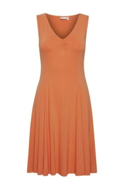 Fransa Framdot 3 Dress - Jerseyjurk - Dusty Orange -Only Mode Winkel 5ea50ec932ec4ccd94a15a78296fb561