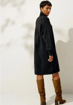 Sabina - Gebreide Jurk - Schwarz 8 Sabina - Gebreide Jurk - Schwarz -Only Mode Winkel 5ea6b208febb4839bb621418dec6b5b9