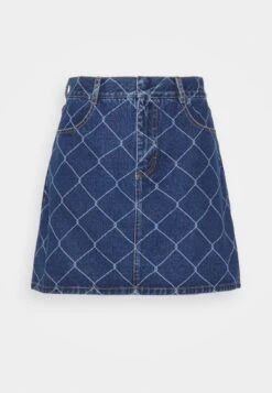 Skirt With Rabitz - Jeansrok - Medium Blue -Only Mode Winkel 5efc5f0bdbde4768a50d91c1e797b808