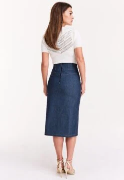 Kokerrok - Navy 8 Kokerrok - Navy -Only Mode Winkel 5f3c904a100c432b80eff6d11e0c6c6d