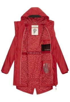 Navahoo Tropical Storm - Parka - Light Red -Only Mode Winkel 5fe6c1d8003b44d48e4a0449b952ff28