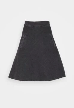Mads Nørgaard Stelly Skirt - Jeansrok - Black -Only Mode Winkel 6012e04e3c5742b18686265add928b37