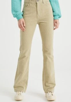 WE FASHION Flared Jeans - Green