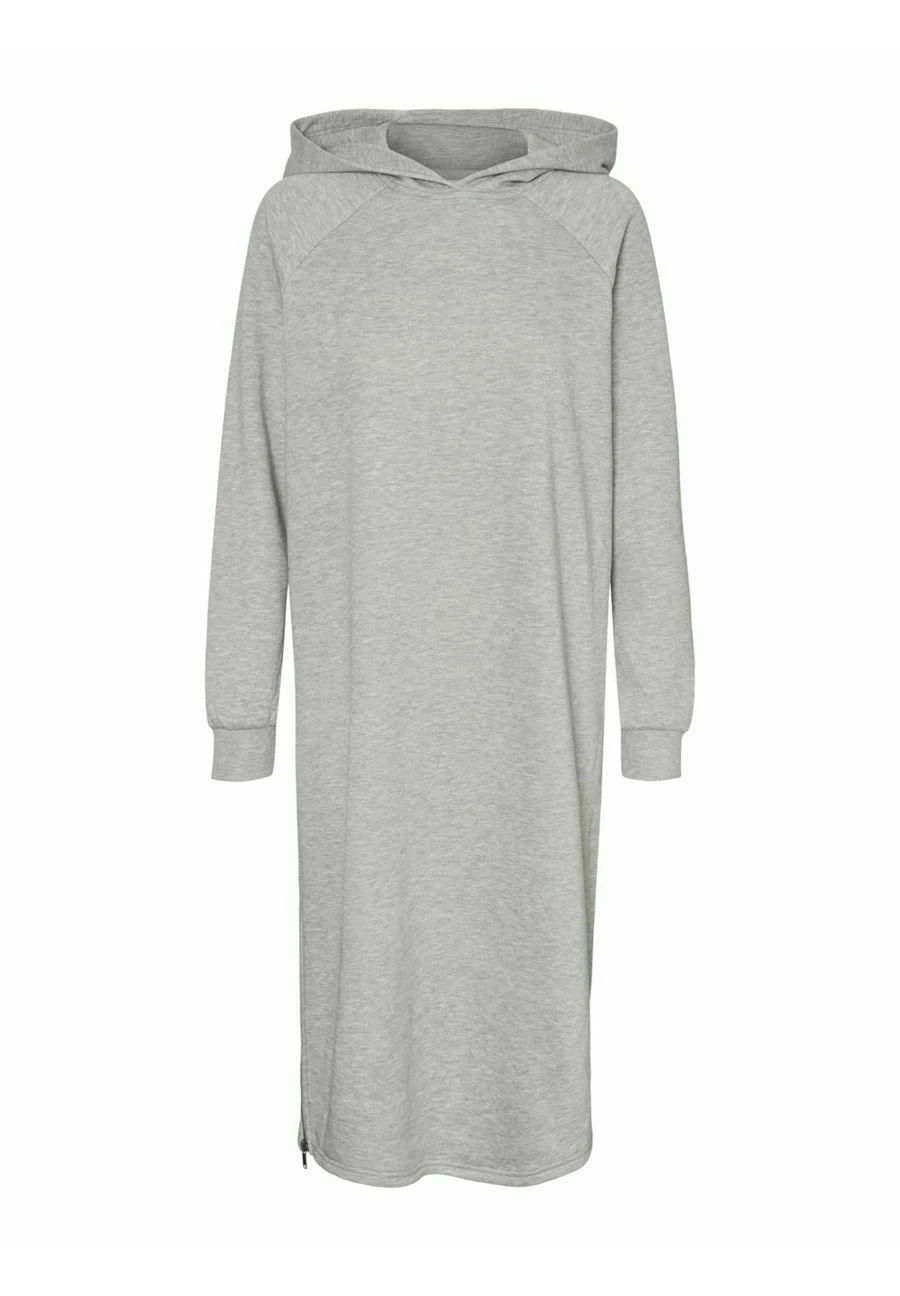 Noisy May Nmhelene Dress - Jurk - Light Grey Melange 6 Noisy May Nmhelene Dress - Jurk - Light Grey Melange - Afbeelding 6